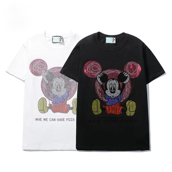 french luxury t-shirt men and women couples high-quality street t-shirt men's casual short-sleeved fashion, White;black
french luxury t-shirt men and women couples high-quality street t-shirt men's casual short-sleeved fashion, White;black