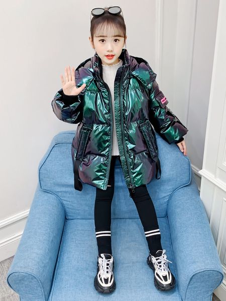 2020 new winter children's padded jacket mid-length warm down padded jacket female middle-aged big child bright coat ing, Blue;gray
2020 new winter children's padded jacket mid-length warm down padded jacket female middle-aged big child bright coat ing, Blue;gray