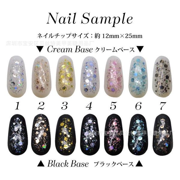 nail glitter japan import special sequins mix and match hexagons 2021 gradient crystal extension nai art decorations17002, Silver;gold
nail glitter japan import special sequins mix and match hexagons 2021 gradient crystal extension nai art decorations17002, Silver;gold