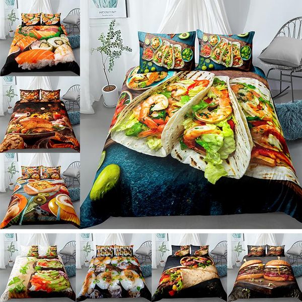 3d pattern delicious cover bedding set vivid turkey burger king full size luxury comforter with pillowcases
3d pattern delicious cover bedding set vivid turkey burger king full size luxury comforter with pillowcases