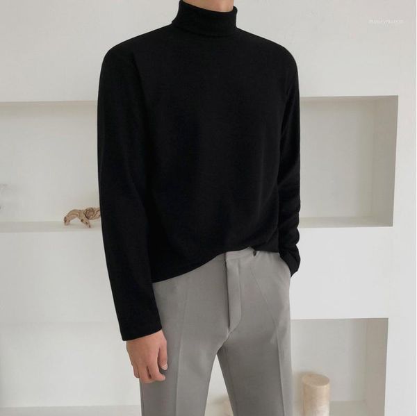 thick high collar base shirt winter korean-style solid color loose-fit men underwear long-sleeved t-shirt1, White;black
thick high collar base shirt winter korean-style solid color loose-fit men underwear long-sleeved t-shirt1, White;black