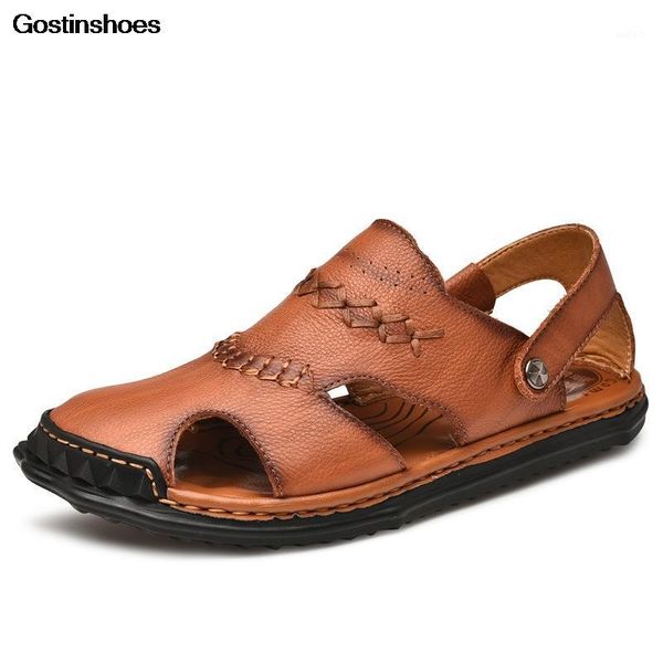 sandals sandales homme sandalia masculina full grain leather fashion beach shoes men closed toe sandalias1, Black
sandals sandales homme sandalia masculina full grain leather fashion beach shoes men closed toe sandalias1, Black