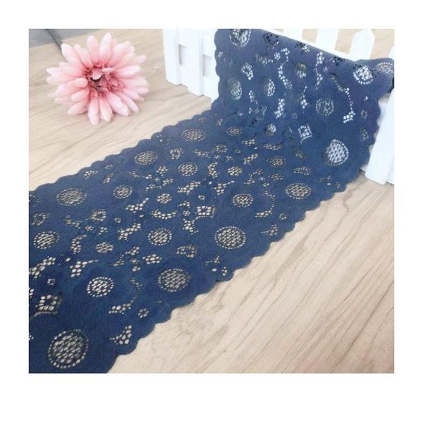 17cm width 2m dark grey-blue elastic lace trim diy clothing accessories net stretch lace fabric sewing cr sqchwc
17cm width 2m dark grey-blue elastic lace trim diy clothing accessories net stretch lace fabric sewing cr sqchwc