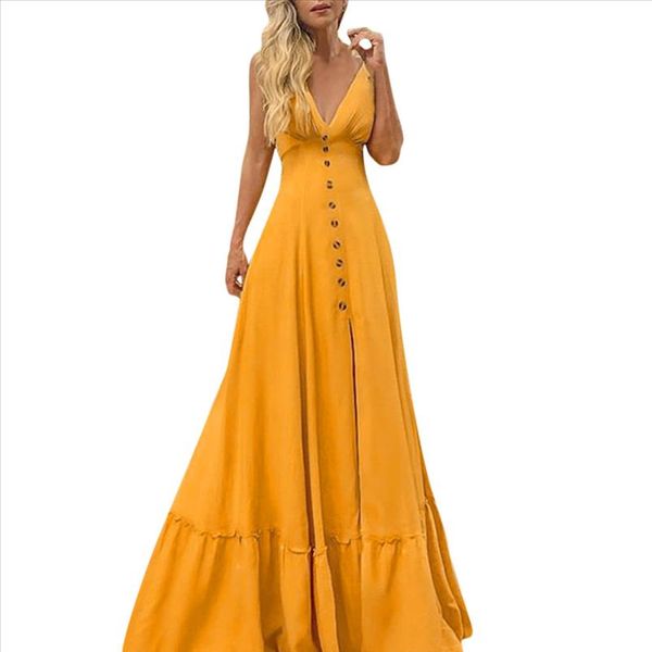 dress women evening bandage wave point sleeveless v neck floor length dignified noble popular long dress summer drop shipping, Black;gray
dress women evening bandage wave point sleeveless v neck floor length dignified noble popular long dress summer drop shipping, Black;gray
