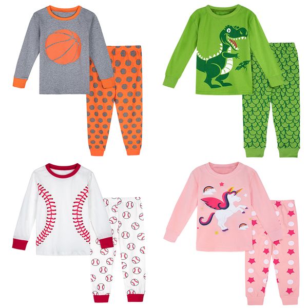pyjama kids pajama sets children boys dinosaur girls unicorn sleepwear pyjamas kids toddler pjs child long sleeve pijamas y200704, Blue;red
pyjama kids pajama sets children boys dinosaur girls unicorn sleepwear pyjamas kids toddler pjs child long sleeve pijamas y200704, Blue;red