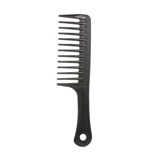 24.5cm hair brush wide tooth comb black abs plastic heat-resistant large wide tooth comb for hair styling tool w10528, Silver
24.5cm hair brush wide tooth comb black abs plastic heat-resistant large wide tooth comb for hair styling tool w10528, Silver