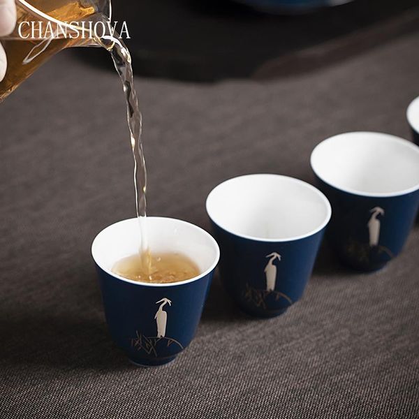 chanshova retro style color glaze egret blue porcelain teacup 50ml ceramic tea cups traditional chinese tea set h164 qylfxk mywjqq
chanshova retro style color glaze egret blue porcelain teacup 50ml ceramic tea cups traditional chinese tea set h164 qylfxk mywjqq
