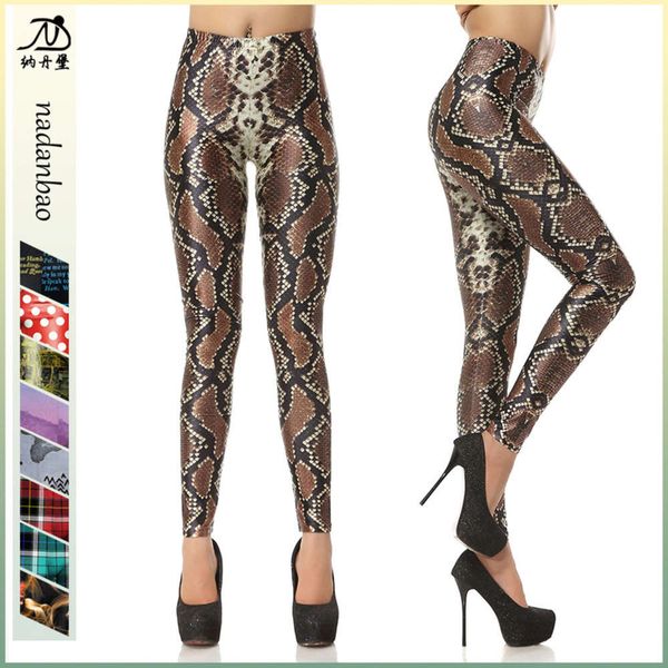 autumn and winter snake pattern digital printing leggings women's pants, Black;white
autumn and winter snake pattern digital printing leggings women's pants, Black;white