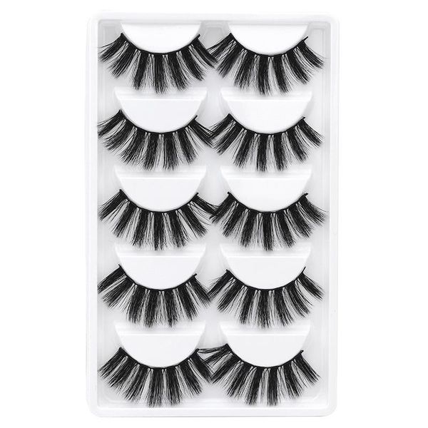 hbzgtlad 5 pairs natural false eyelashes fake lashes long makeup 3d mink eyelashes eyelash extension mink for beauty
hbzgtlad 5 pairs natural false eyelashes fake lashes long makeup 3d mink eyelashes eyelash extension mink for beauty
