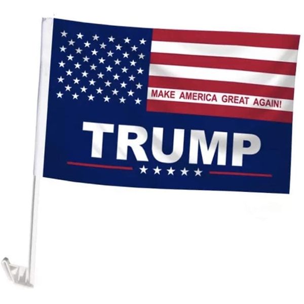 30x45cm president donald trump patriotic 2020 car flag with poles , 100d polyester fabric, single side printing
30x45cm president donald trump patriotic 2020 car flag with poles , 100d polyester fabric, single side printing