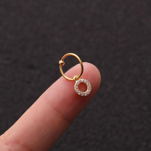 hoop & huggie 1 pcs simple micro pave cz circle charm ear cartilage cuff clip earring trendy gold color steel piercing, Golden;silver
hoop & huggie 1 pcs simple micro pave cz circle charm ear cartilage cuff clip earring trendy gold color steel piercing, Golden;silver