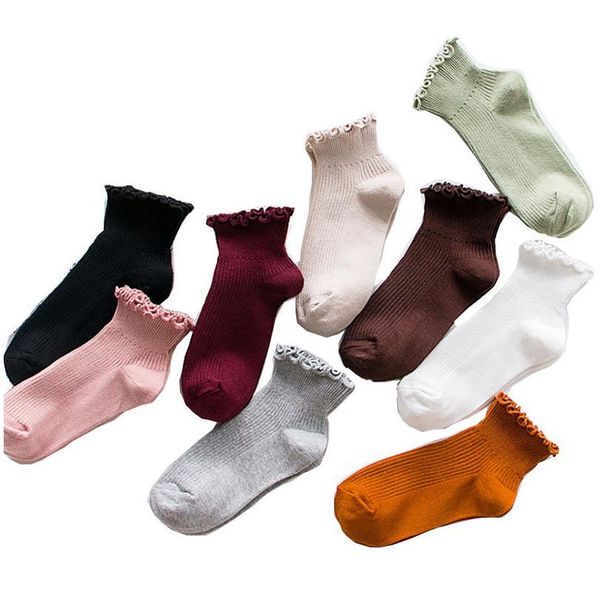 candy lace solid color cute sweet girl fashion socks pure cotton wood ear light mouth cotton women jllfqg, Black
candy lace solid color cute sweet girl fashion socks pure cotton wood ear light mouth cotton women jllfqg, Black