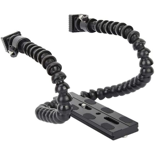 universal 1/4inch speedlite stand quick release plate double head flash bracket removable shoe mount for slr
universal 1/4inch speedlite stand quick release plate double head flash bracket removable shoe mount for slr