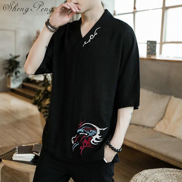 traditional chinese clothing for men chinese shirt style clothing summer style garment short sleeves cc2331, Red
traditional chinese clothing for men chinese shirt style clothing summer style garment short sleeves cc2331, Red