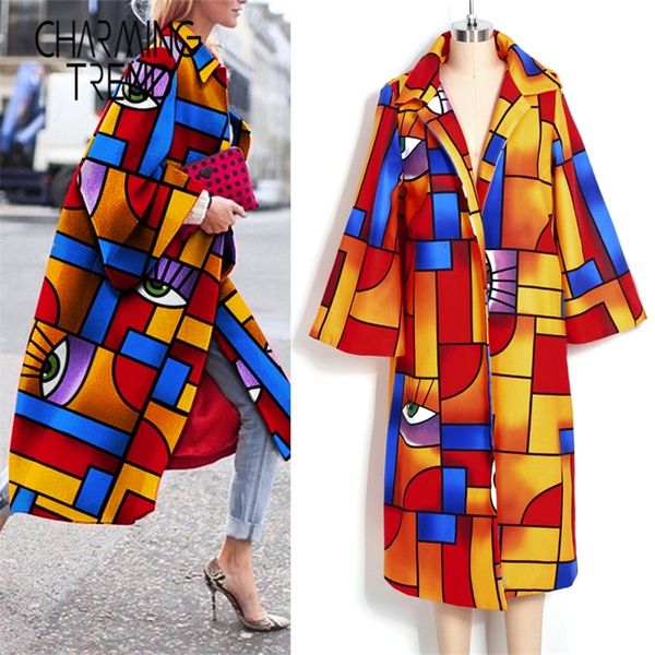 chic ethnic style stitching woolen women's coat 2020 winter spring printed lapel long sleeve pop retro fashion ladies jacket lj201201, Black
chic ethnic style stitching woolen women's coat 2020 winter spring printed lapel long sleeve pop retro fashion ladies jacket lj201201, Black