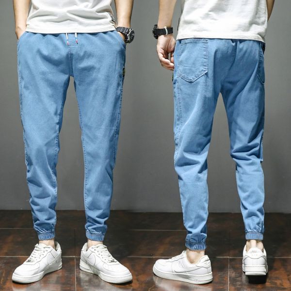 2020 men's jeans spring and summer loose corset harun harlan jeans casual pants jeansfashion casual pants korean version trend thin y7w, Blue
2020 men's jeans spring and summer loose corset harun harlan jeans casual pants jeansfashion casual pants korean version trend thin y7w, Blue