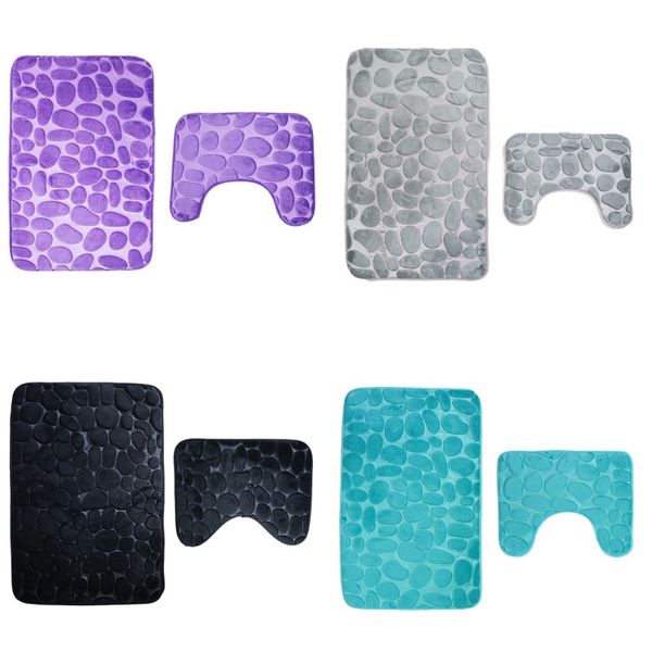 flannel bathroom door mat anti-slip kitchen bath mat carpet 2pcs/set washable bathroom toliet rug 6 colors
flannel bathroom door mat anti-slip kitchen bath mat carpet 2pcs/set washable bathroom toliet rug 6 colors