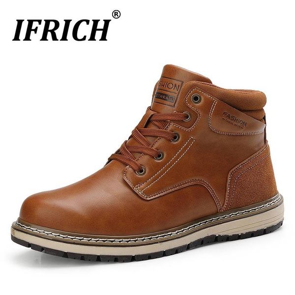 2020 men working boots leather casual boots for mens fashion army men boot anti slip mens motorcycle, Black
2020 men working boots leather casual boots for mens fashion army men boot anti slip mens motorcycle, Black