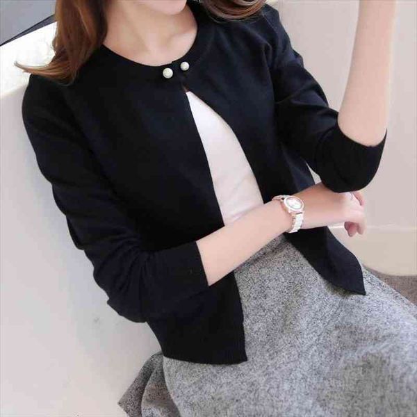 spring autumn sweater cardigan dress sunscreen shawl thin coat a long sleeved sweater girl women summer air conditioning, White;black
spring autumn sweater cardigan dress sunscreen shawl thin coat a long sleeved sweater girl women summer air conditioning, White;black