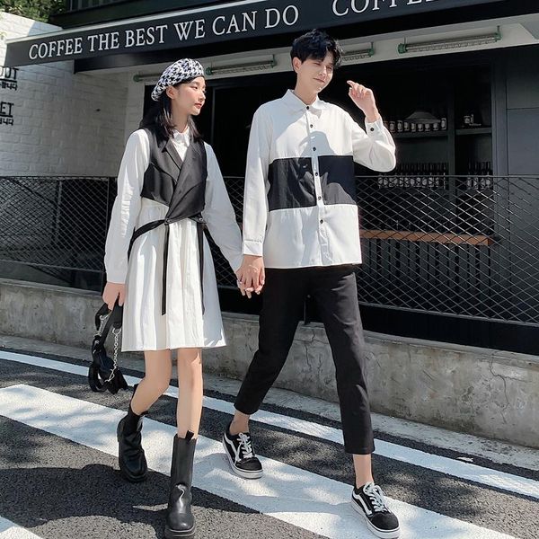 the new fashion women's dress 2020 blouse for lovers couples clothes, Black
the new fashion women's dress 2020 blouse for lovers couples clothes, Black