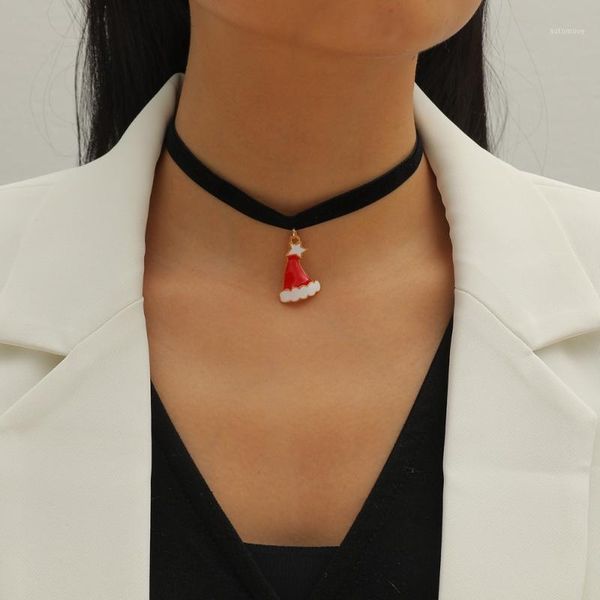 classic merry christmas gift white lace black velvet necklace pendants lovely christmas hat jewelry for women and girl1, Golden;silver
classic merry christmas gift white lace black velvet necklace pendants lovely christmas hat jewelry for women and girl1, Golden;silver