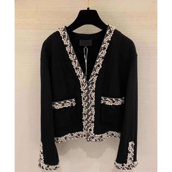 kpqmn v-neck cardigan short graceful coat autumn industry lace heavy new design sense niche short women for coat h0755 8gkxa, White;black
kpqmn v-neck cardigan short graceful coat autumn industry lace heavy new design sense niche short women for coat h0755 8gkxa, White;black