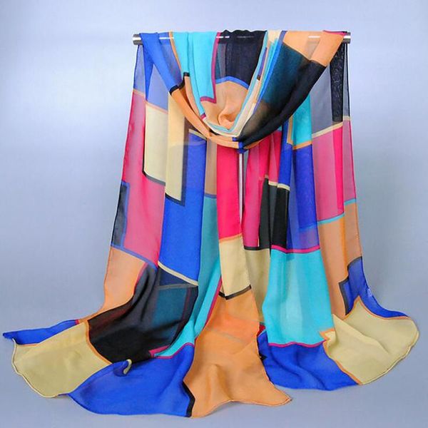 patchwork thin shawls silk satin scarf for lady retro head neck vintage long wrap women's shawl stole scarf scarves, Blue;gray
patchwork thin shawls silk satin scarf for lady retro head neck vintage long wrap women's shawl stole scarf scarves, Blue;gray
