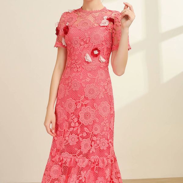 runway retro soluble in water hollow flower fine temperament elegant party dress long of women spring summer new 9e3a, Black;gray
runway retro soluble in water hollow flower fine temperament elegant party dress long of women spring summer new 9e3a, Black;gray