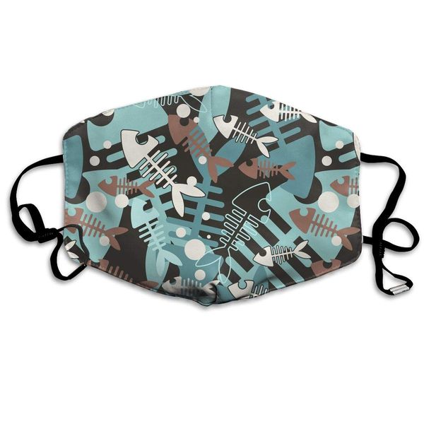 fish skeleton washable reusable mask, cotton anti dust half face mouth mask for kids teens men women with adjustable ear loops
fish skeleton washable reusable mask, cotton anti dust half face mouth mask for kids teens men women with adjustable ear loops