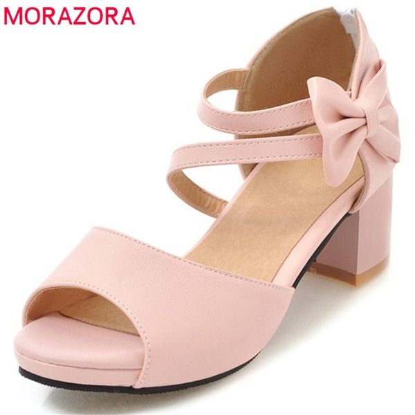 morazora new arrival women sandals fashion sweet bowknot summer shoes big size 34-47 pink casual shoes simple shoes woman y200405, Black
morazora new arrival women sandals fashion sweet bowknot summer shoes big size 34-47 pink casual shoes simple shoes woman y200405, Black