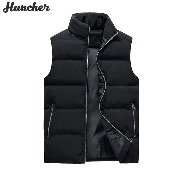 huncher vests 2020 winter casual parka coat cotton padded waistcoat puffer sleeveless jacket black bodywarmer vest for men, Black;white
huncher vests 2020 winter casual parka coat cotton padded waistcoat puffer sleeveless jacket black bodywarmer vest for men, Black;white