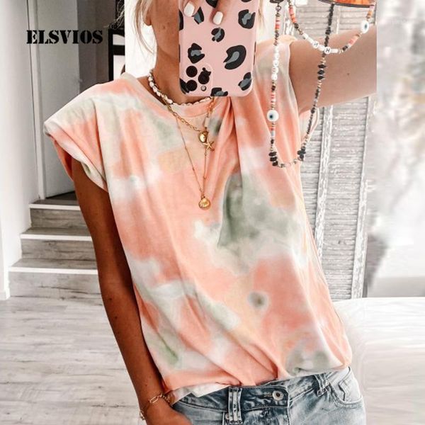 2020 summer tie dye print blouse shirts women o neck short sleeve elegant pullover new fashion office lady blouses plus size1, White
2020 summer tie dye print blouse shirts women o neck short sleeve elegant pullover new fashion office lady blouses plus size1, White