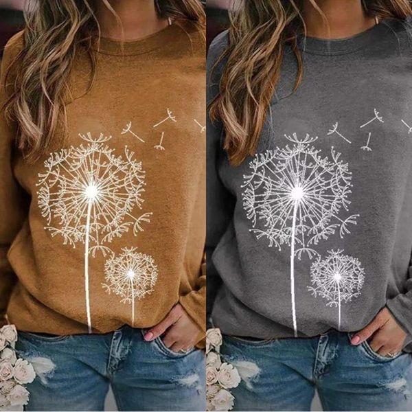 9edt9 2019 women and dandelion dandelion printed round neck long sleeve casual loose for autumn 2019 autumn and winter winter printed round, Black
9edt9 2019 women and dandelion dandelion printed round neck long sleeve casual loose for autumn 2019 autumn and winter winter printed round, Black