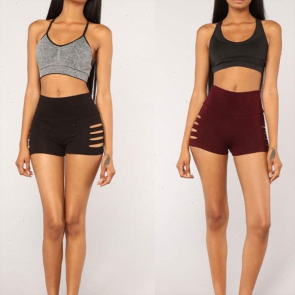 women high waist fitness sports shorts lady side hollow out hole running shorts lady 2021 solid color stretchy beachwear, White;black
women high waist fitness sports shorts lady side hollow out hole running shorts lady 2021 solid color stretchy beachwear, White;black