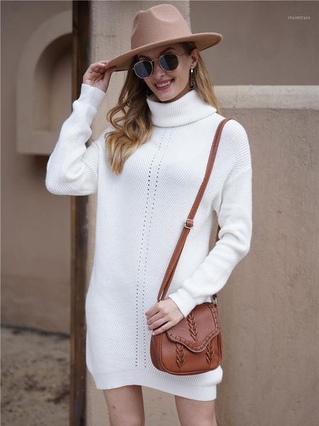 women's knitted turtleneck mini sweater dress long sleeves fit high neck 2020 new autumn winter knitwear dresses ladies aswinfon1, Black;gray
women's knitted turtleneck mini sweater dress long sleeves fit high neck 2020 new autumn winter knitwear dresses ladies aswinfon1, Black;gray