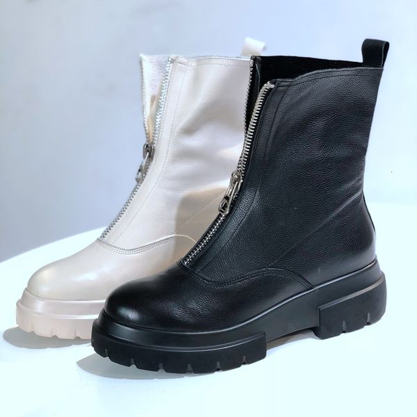 2021 new women's shoes genuine handmade fashion cow front platform short 2-color black boots 5qc8
2021 new women's shoes genuine handmade fashion cow front platform short 2-color black boots 5qc8