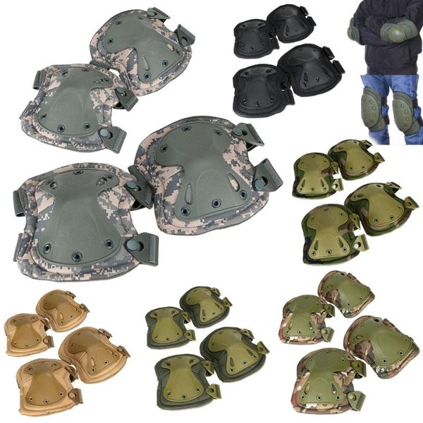 elbow & knee pads 6 color tactical adjustable protective set protector gear sports, Black;gray
elbow & knee pads 6 color tactical adjustable protective set protector gear sports, Black;gray