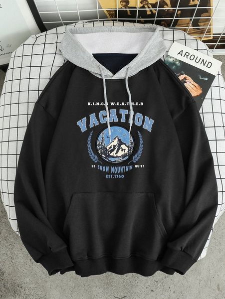 men letter graphic colorblock drawstring hoodie x8xj#, Black
men letter graphic colorblock drawstring hoodie x8xj#, Black