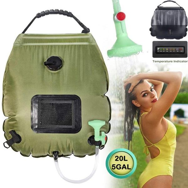outdoor bags solar shower bag hiking water 20l portable heating camping with hose switchable head
outdoor bags solar shower bag hiking water 20l portable heating camping with hose switchable head
