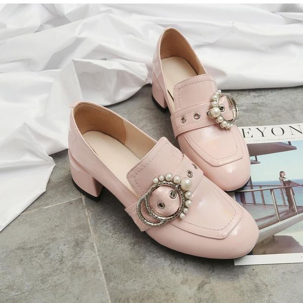 chaussures femme high heel shoes women's pumps genuine leather sweet dating shoes female string bead buckle pumps zapatos mujer, Black
chaussures femme high heel shoes women's pumps genuine leather sweet dating shoes female string bead buckle pumps zapatos mujer, Black