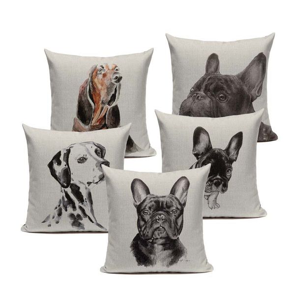 decorative linen cartoon watercolor dog bedding pillows 45cmx45cm square howseware decorative printing pillow cover
decorative linen cartoon watercolor dog bedding pillows 45cmx45cm square howseware decorative printing pillow cover