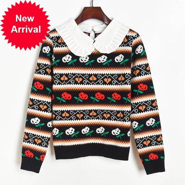 2021 new runway vintage floral designer of luxo jacquard heart peach function goal doll costumes male shirt jumper 0hov, White;black
2021 new runway vintage floral designer of luxo jacquard heart peach function goal doll costumes male shirt jumper 0hov, White;black
