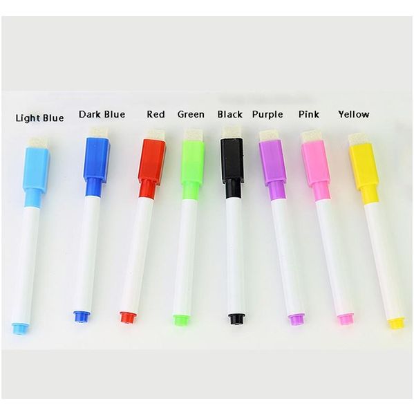 Magnetic Whiteboard Pen Whiteboard Marker Dry Erase White Board Markers Magnet Pen With Eraser Office School Suppl Jllnwg Lajiaoyard