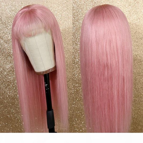pink human hair wig straight lace front wig with baby hair brazilian remy transparent lace wigs for women, Black;brown
pink human hair wig straight lace front wig with baby hair brazilian remy transparent lace wigs for women, Black;brown