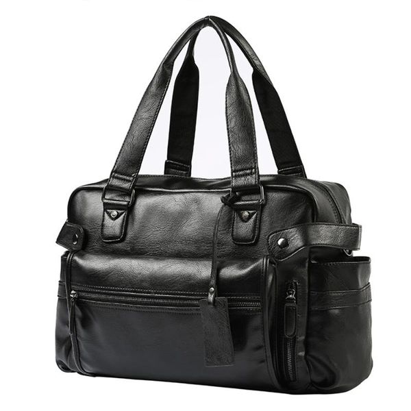 men bags handbags leather shoulder messenger bags large capacity business travel lapbag male briefcase big tote bolsa hombre 
men bags handbags leather shoulder messenger bags large capacity business travel lapbag male briefcase big tote bolsa hombre