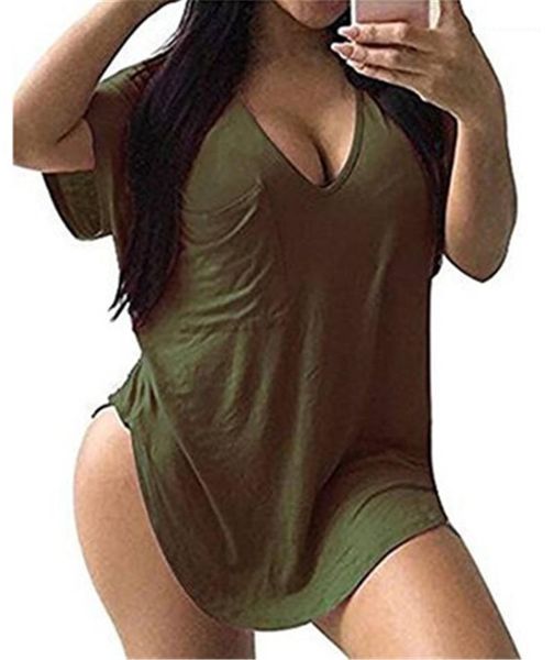 sleeve tee clothing designer female thin long style casual loose tshirt women v-neck plus size t-shirts fashion trend summer quick dry short, White
sleeve tee clothing designer female thin long style casual loose tshirt women v-neck plus size t-shirts fashion trend summer quick dry short, White