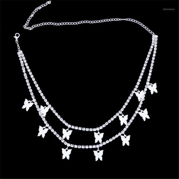chains charm tennis butterfly choker necklace for women animal pendant chain jewelry femme gifts1, Silver
chains charm tennis butterfly choker necklace for women animal pendant chain jewelry femme gifts1, Silver