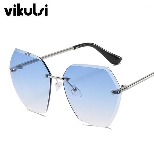 elegant lady irregular cat eye sunglasses women rimless eyewear sun glasses for female female gradient shades uv4001, White;black
elegant lady irregular cat eye sunglasses women rimless eyewear sun glasses for female female gradient shades uv4001, White;black