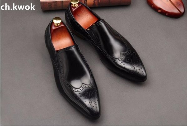 ch.kwok carved british gentleman wedding groom suits tuxedo formal shoes leather oxfords black mens business shoes
ch.kwok carved british gentleman wedding groom suits tuxedo formal shoes leather oxfords black mens business shoes