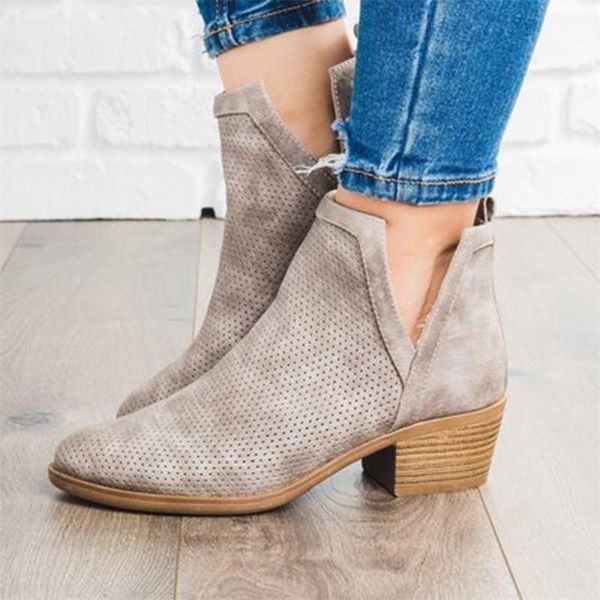 2020 women slip on ankle flock short boot woman mid heel female boot 2020 women's casual shoe autumn winter ladies footwear plus, Black
2020 women slip on ankle flock short boot woman mid heel female boot 2020 women's casual shoe autumn winter ladies footwear plus, Black